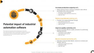 Potential Impact Of Industrial Automation Software