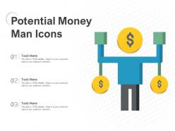 Potential Money Man Icons