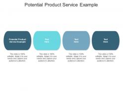 Potential product service example ppt powerpoint presentation summary styles cpb