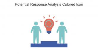 Potential Response Analysis Colored Icon Icon In Powerpoint Pptx Png And Editable Eps Format