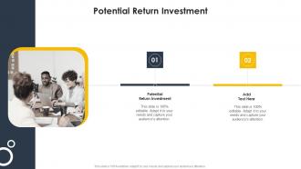 Potential Return Investment In Powerpoint And Google Slides Cpb