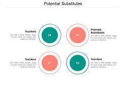 Potential substitutes ppt powerpoint presentation infographics designs download cpb