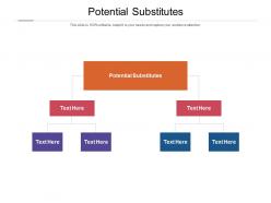 Potential substitutes ppt powerpoint presentation pictures graphics example cpb