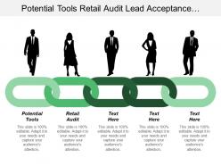 Potential tools retail audit lead acceptance program alignment