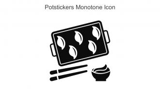 Potstickers Monotone Icon In Powerpoint Pptx Png And Editable Eps Format