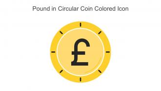 Pound In Circular Coin Colored Icon In Powerpoint Pptx Png And Editable Eps Format