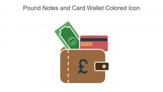 Pound Notes And Card Wallet Colored Icon In Powerpoint Pptx Png And Editable Eps Format