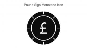 Pound Sign Monotone Icon In Powerpoint Pptx Png And Editable Eps Format