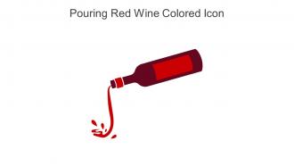 Pouring Red Wine Colored Icon In Powerpoint Pptx Png And Editable Eps Format