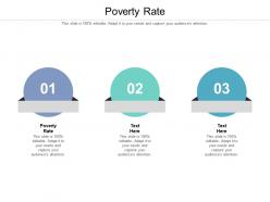 Poverty rate ppt powerpoint presentation gallery format cpb