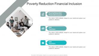 Poverty Reduction Financial Inclusion In Powerpoint And Google Slides Cpb