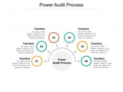 Power audit process ppt powerpoint presentation ideas clipart images cpb
