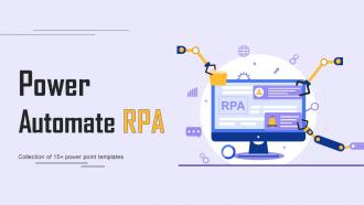 Power Automate Rpa Powerpoint Ppt Template Bundles
