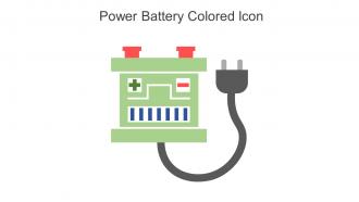Power Battery Colored Icon In Powerpoint Pptx Png And Editable Eps Format