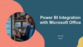 Power BI Integration With Microsoft Office PPT PowerPoint AT