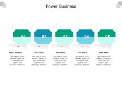 Power business ppt powerpoint presentation layouts example file cpb
