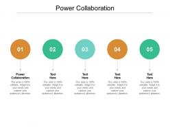 Power collaboration ppt powerpoint presentation ideas outfit cpb
