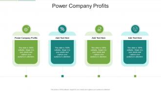 Power Company Profits In Powerpoint And Google Slides Cpb