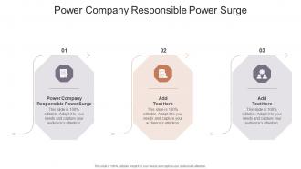 Power Company Responsible Power Surge In Powerpoint And Google Slides Cpb