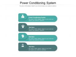 Power conditioning system ppt powerpoint presentation portfolio tips cpb