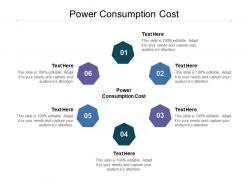 Power consumption cost ppt powerpoint presentation icon format cpb