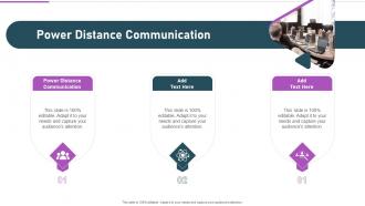 Power Distance Communication In Powerpoint And Google Slides Cpb