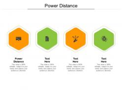 Power distance ppt powerpoint presentation ideas infographics cpb