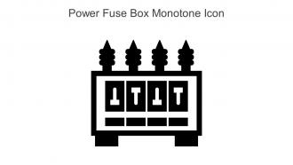 Power Fuse Box Monotone Icon In Powerpoint Pptx Png And Editable Eps Format