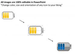 Power generation and backup technology flat powerpoint design