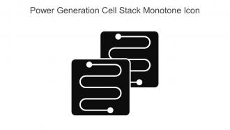 Power Generation Cell Stack Monotone Icon In Powerpoint Pptx Png And Editable Eps Format