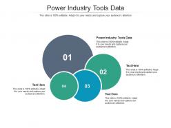 Power industry tools data ppt powerpoint presentation summary designs cpb