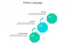 Power language ppt powerpoint presentation outline graphics tutorials cpb