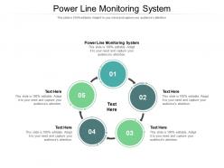 Power line monitoring system ppt powerpoint presentation ideas show cpb