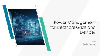 Power Management For Electrical Grids And Devices PPT Summary AT