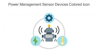 Power Management Sensor Devices Colored Icon In Powerpoint Pptx Png And Editable Eps Format