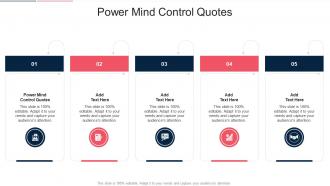 Power Mind Control Quotes In Powerpoint And Google Slides Cpb
