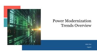 Power Modernization Trends Overview PPT Summary AT