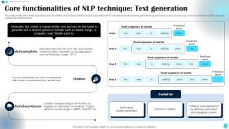 Power Of Natural Language Processing NLP In AI Powerpoint Presentation Slides AI CD V Customizable Downloadable