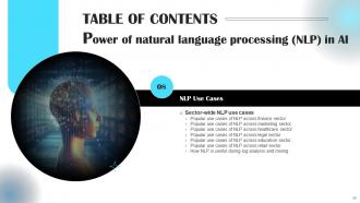 Power Of Natural Language Processing NLP In AI Powerpoint Presentation Slides AI CD V Analytical Customizable