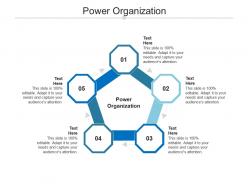 Power organization ppt powerpoint presentation styles example cpb