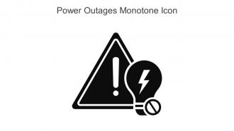 Power Outages Monotone Icon In Powerpoint Pptx Png And Editable Eps Format