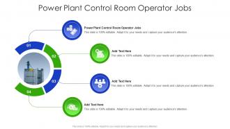 Power Plant Control Room Operator Jobs In Powerpoint And Google Slides Cpp