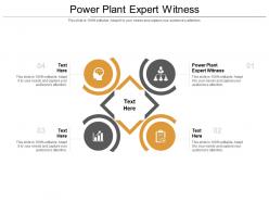 Power plant expert witness ppt powerpoint presentation inspiration graphics design cpb