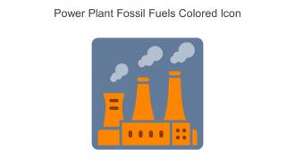 Power Plant Fossil Fuels Colored Icon In Powerpoint Pptx Png And Editable Eps Format