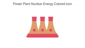 Power Plant Nuclear Energy Colored Icon In Powerpoint Pptx Png And Editable Eps Format