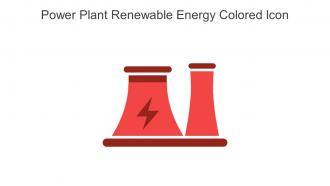 Power Plant Renewable Energy Colored Icon In Powerpoint Pptx Png And Editable Eps Format