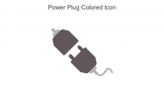 Power Plug Colored Icon In Powerpoint Pptx Png And Editable Eps Format