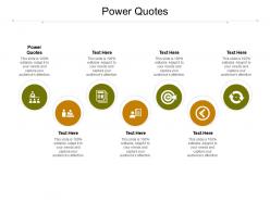 Power quotes ppt powerpoint presentation layouts diagrams cpb