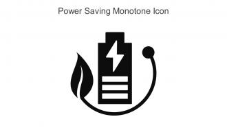 Power Saving Monotone Icon In Powerpoint Pptx Png And Editable Eps Format