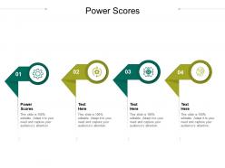 Power scores ppt powerpoint presentation infographic template show cpb